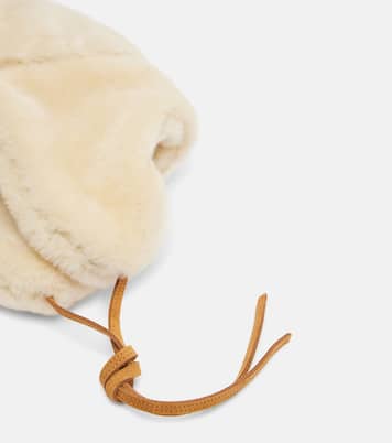Cappello Chapka in shearling con pelle | Jacquemus