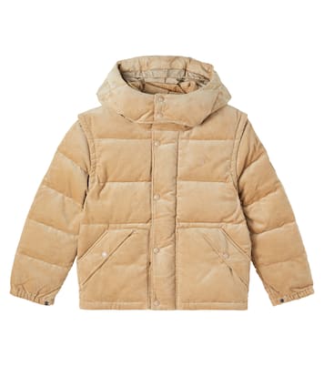 Quilted cotton corduroy down jacket | Polo Ralph Lauren Kids