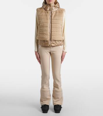 Veste doudoune sans manches Yumi en fourrure synthétique | Bogner