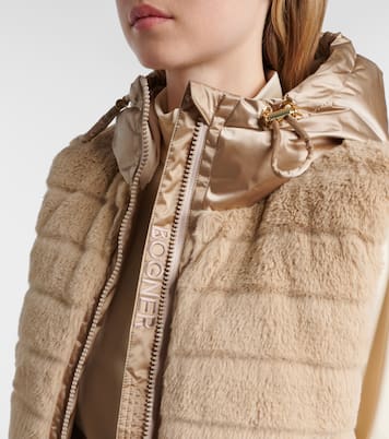 Veste doudoune sans manches Yumi en fourrure synthétique | Bogner
