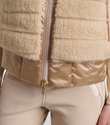 Veste doudoune sans manches Yumi en fourrure synthétique | Bogner