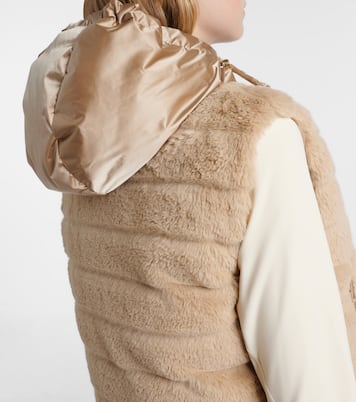 Veste doudoune sans manches Yumi en fourrure synthétique | Bogner