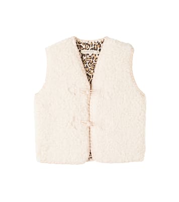 Ninette faux shearling vest | The New Society