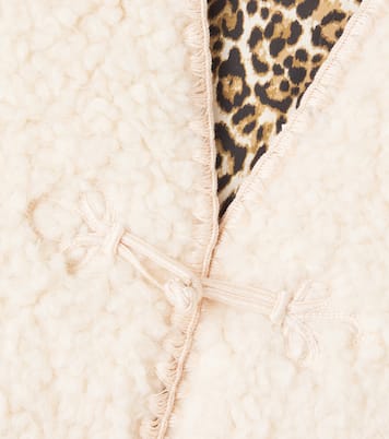 Ninette faux shearling vest | The New Society