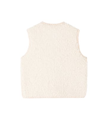 Ninette faux shearling vest | The New Society