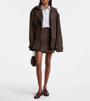 Suede miniskirt | Rotate