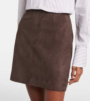 Suede miniskirt | Rotate