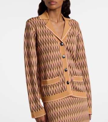 Quinley jacquard cardigan | Rixo