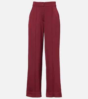 Kyra satin wide-leg pants | Simkhai