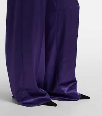 Dijon satin wide-leg pants | Joseph