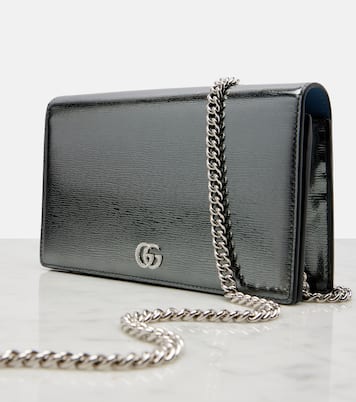 Portemonnaie mit Kettenriemen GG Marmont | Gucci