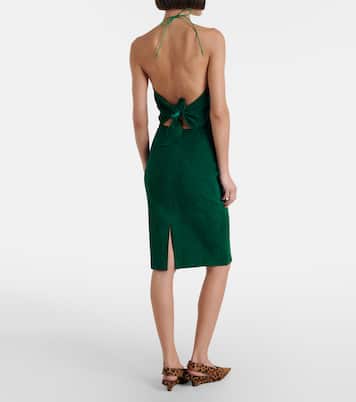Gilda suede pencil skirt | Stouls