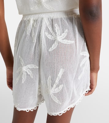 Embroidered cotton shorts | Farm Rio