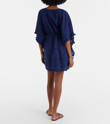 Ivy broderie anglaise cotton kaftan | Melissa Odabash