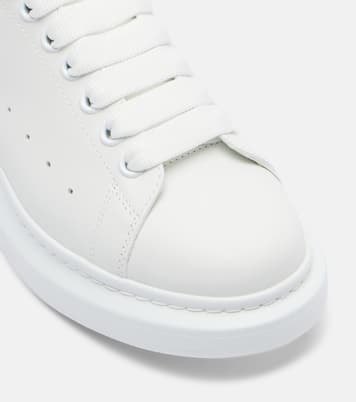 Oversized leather sneakers | McQueen