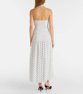 Edie polka-dot maxi dress | Posse