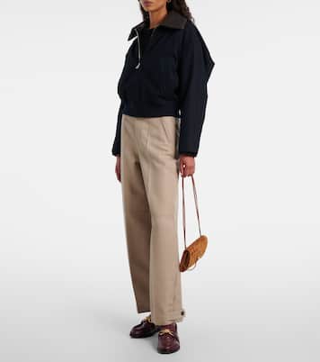 Bolso cruzado Andiamo Mini de ante Intrecciato | Bottega Veneta