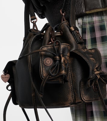 Leather headphone case | Acne Studios