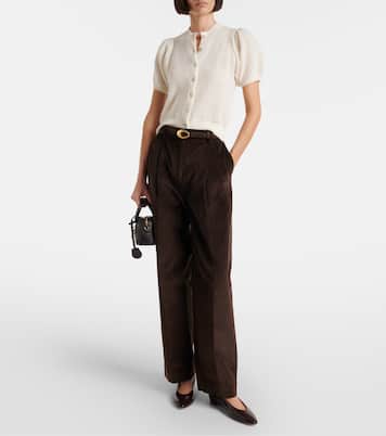 Cardigan Anisa aus einem Alpakawollgemisch | Dôen