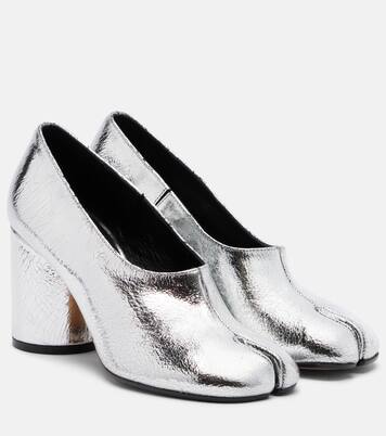 Tabi 80 metallic leather pumps | Maison Margiela