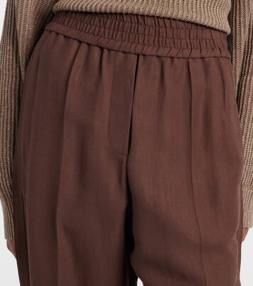 Gerade Mid-Rise-Hose | Brunello Cucinelli