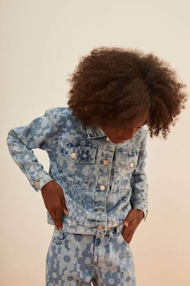 Jeansjacke Love Daisy | Fábula
