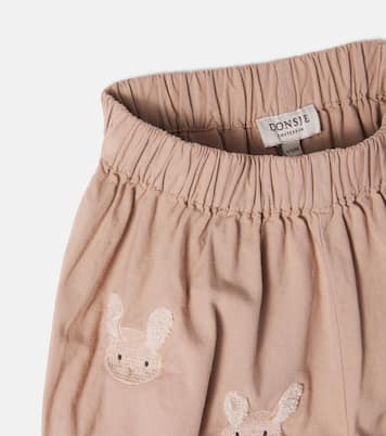 Baby Carson embroidered cotton bloomers | Donsje