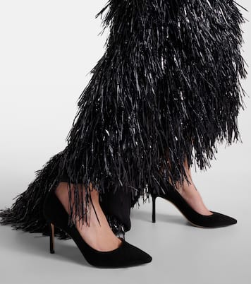 Escarpins Romy 85 en daim | Jimmy Choo