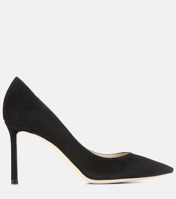 Escarpins Romy 85 en daim | Jimmy Choo