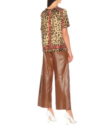 Printed silk top | Etro