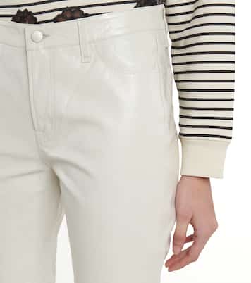 Pantaloni flared Franky in pelle | J Brand