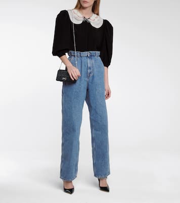 Jeans regular a vita alta | Miu Miu