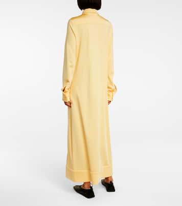 Abito chemisier in jersey stretch | Jil Sander