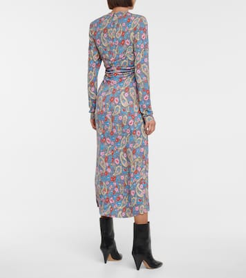 Linario printed crêpe midi dress | Isabel Marant