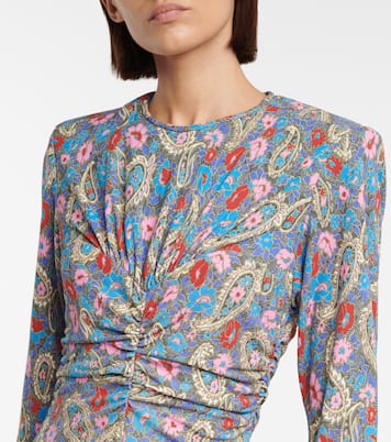 Linario printed crêpe midi dress | Isabel Marant