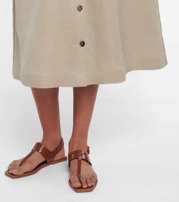 Cubongo flat thong sandals | Christian Louboutin