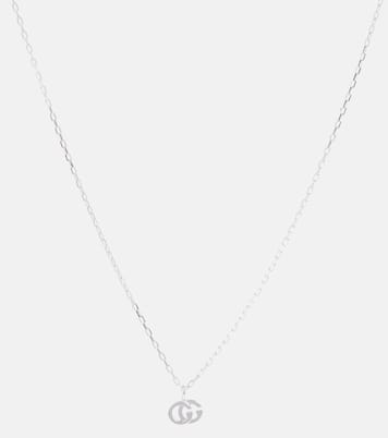 Collana GG Running in oro bianco 18kt | Gucci