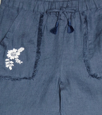 Bestickte Hose aus Leinen | Tartine et Chocolat