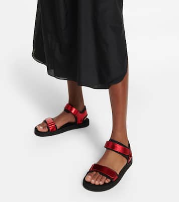 Hook and Loop leather sandals | The Row