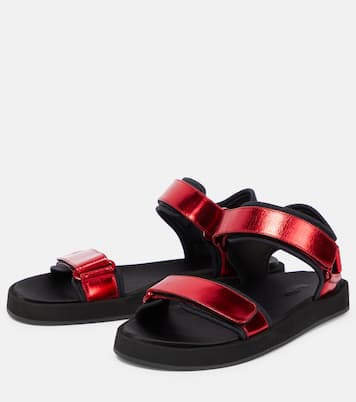 Hook and Loop leather sandals | The Row