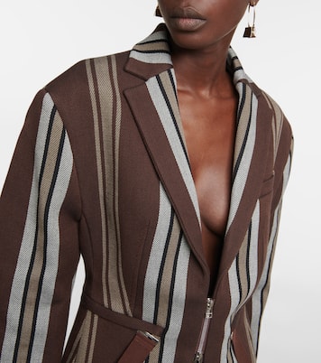 La Veste Filu striped twill blazer | Jacquemus