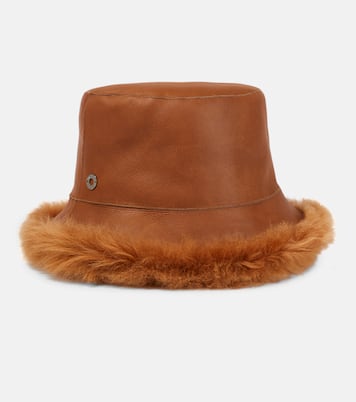 Cappello da pescatore reversibile in shearling | Loro Piana