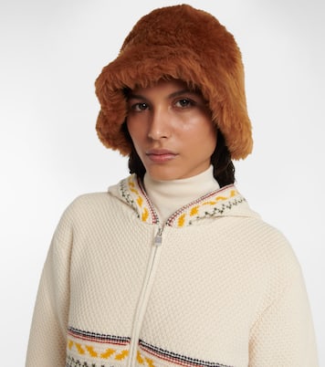 Cappello da pescatore reversibile in shearling | Loro Piana