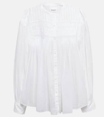 Blusa oversize Plalia in cotone | Marant Etoile