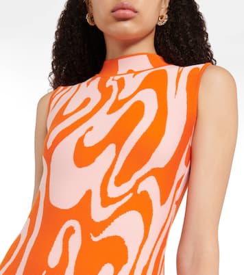 Teglia printed midi dress | Sportmax
