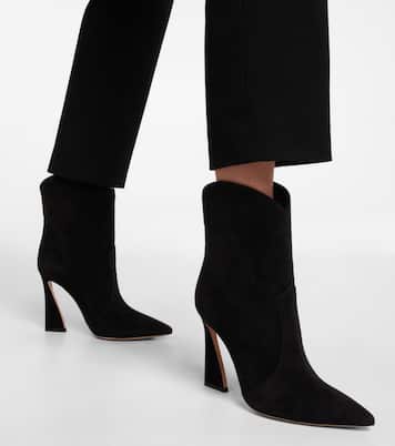 Vegas suede ankle boots | Gianvito Rossi