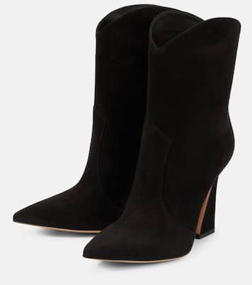 Vegas suede ankle boots | Gianvito Rossi