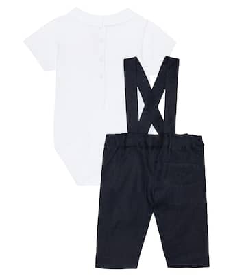 Baby Set aus Body und Latzhose | Tartine et Chocolat