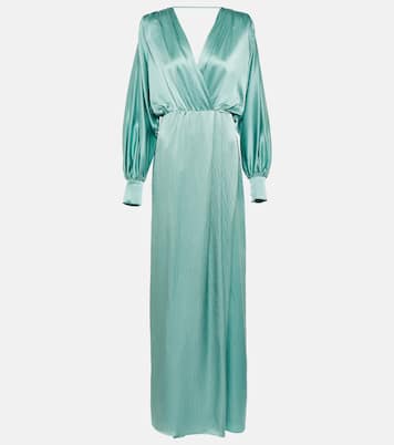 Bridal - Abito lungo Vociare in raso | Max Mara