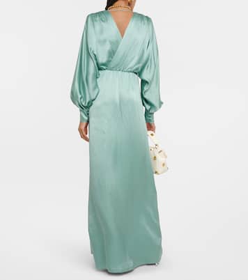 Bridal - Abito lungo Vociare in raso | Max Mara